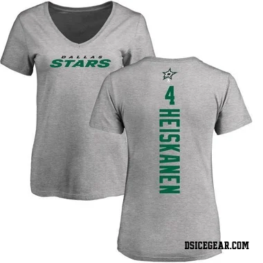 Ash Women's Miro Heiskanen Dallas Stars Backer T-Shirt -