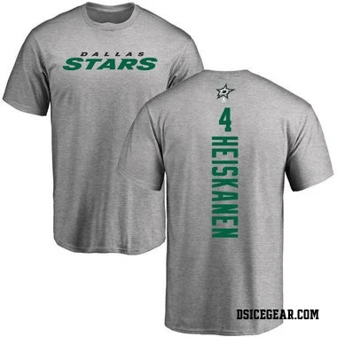 Ash Youth Miro Heiskanen Dallas Stars Backer T-Shirt -