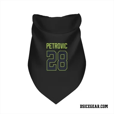 Black Dallas Stars Alexander Petrovic   Dog & Cat Pet Bandana