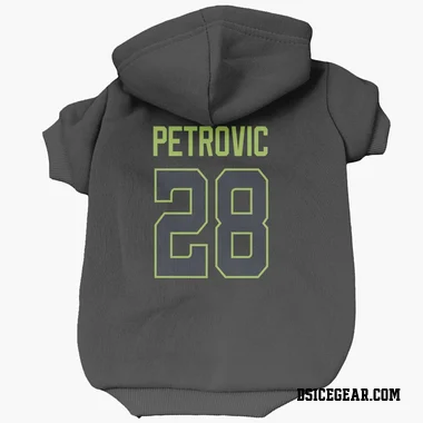 Black Dallas Stars Alexander Petrovic   Dog & Cat Pet Hoodie