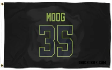 Black Dallas Stars Andy Moog   Flag (3 X 5)