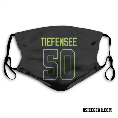 Black Dallas Stars Arno Tiefensee   Face Mask
