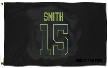 Black Dallas Stars Craig Smith   Flag (3 X 5)