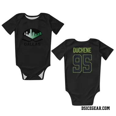 Black Dallas Stars Matt Duchene   Newborn & Infant Bodysuit
