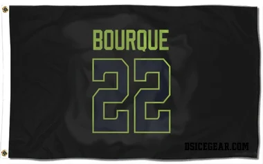Black Dallas Stars Mavrik Bourque   Flag (3 X 5)