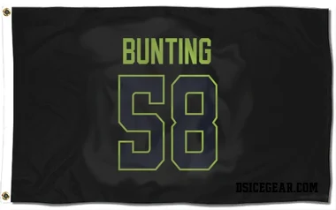 Black Dallas Stars Michael Bunting   Flag (3 X 5)