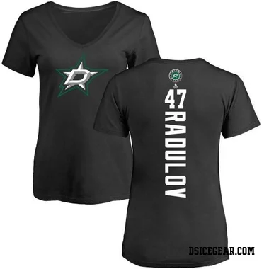 Black Women's Alexander Radulov Dallas Stars Backer T-Shirt -