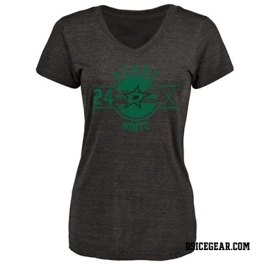Black Women's Roope Hintz Dallas Stars Insignia T-Shirt -