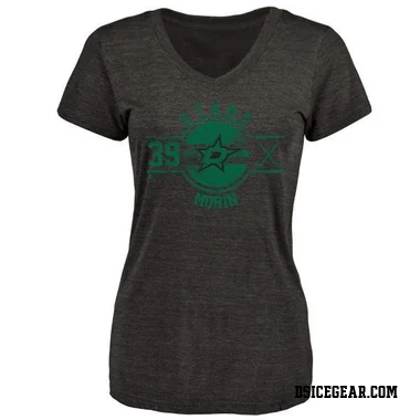 Black Women's Travis Morin Dallas Stars Insignia T-Shirt -