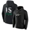 Black Youth Jamie Langenbrunner Dallas Stars Branded Midnight Mascot Logo Pullover Hoodie