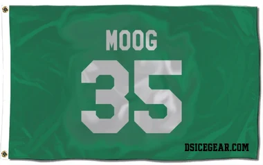 Green Dallas Stars Andy Moog   Flag (3 X 5)