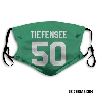 Green Dallas Stars Arno Tiefensee   Face Mask