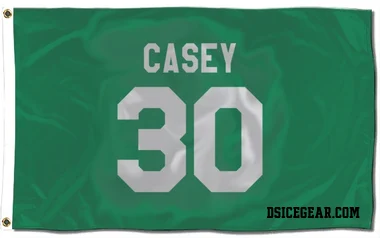 Green Dallas Stars Jon Casey   Flag (3 X 5)
