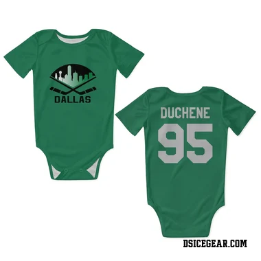 Green Dallas Stars Matt Duchene   Newborn & Infant Bodysuit