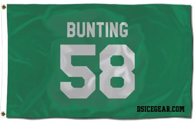Green Dallas Stars Michael Bunting   Flag (3 X 5)