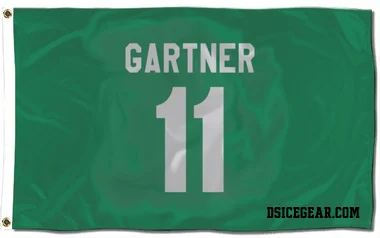Green Dallas Stars Mike Gartner   Flag (3 X 5)