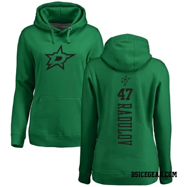 Green Women's Alexander Radulov Dallas Stars Branded Kelly One Color Backer Pullover Hoodie