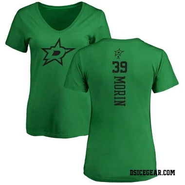 Green Women's Travis Morin Dallas Stars One Color Backer T-Shirt - Kelly