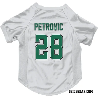 White Dallas Stars Alexander Petrovic   Dog & Cat Pet Jersey