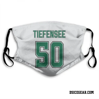 White Dallas Stars Arno Tiefensee   Face Mask
