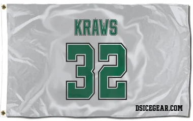 White Dallas Stars Ben Kraws   Flag (3 X 5)