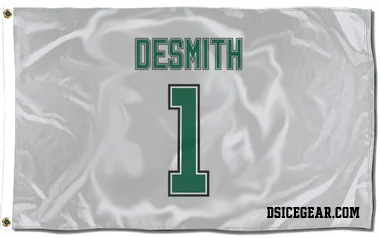 White Dallas Stars Casey DeSmith   Flag (3 X 5)