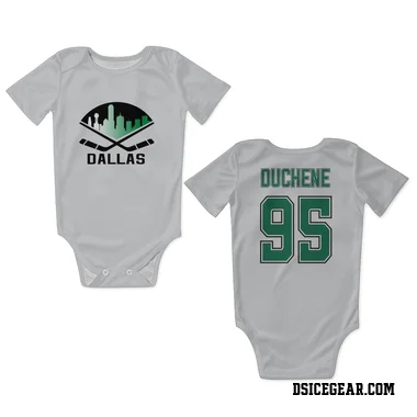 White Dallas Stars Matt Duchene   Newborn & Infant Bodysuit