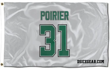 White Dallas Stars Remi Poirier   Flag (3 X 5)
